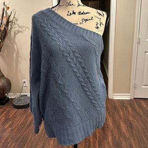 Cute off shoulder sweater